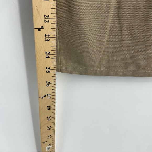 NWT Able | Mary easy pants beige hummus Crop Elastic Waist Size M 100% cotton - Picture 9 of 13